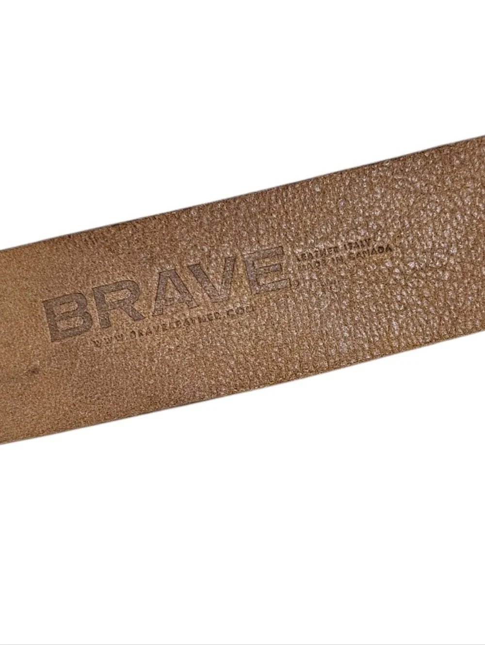 NWT Anthropologie BRAVE leather Belt Size L